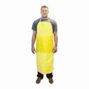 36x48” Heavy Weight 16-oz Yellow Hycar Apron with Belly Patch1/ea